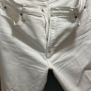 Gap Denim White Cigarette High Rise Regular Women’s Jeans Size 33/16